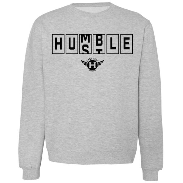 HUMBLE HUSTLE - CREWNECK SWEATSHIRT Thumbnail